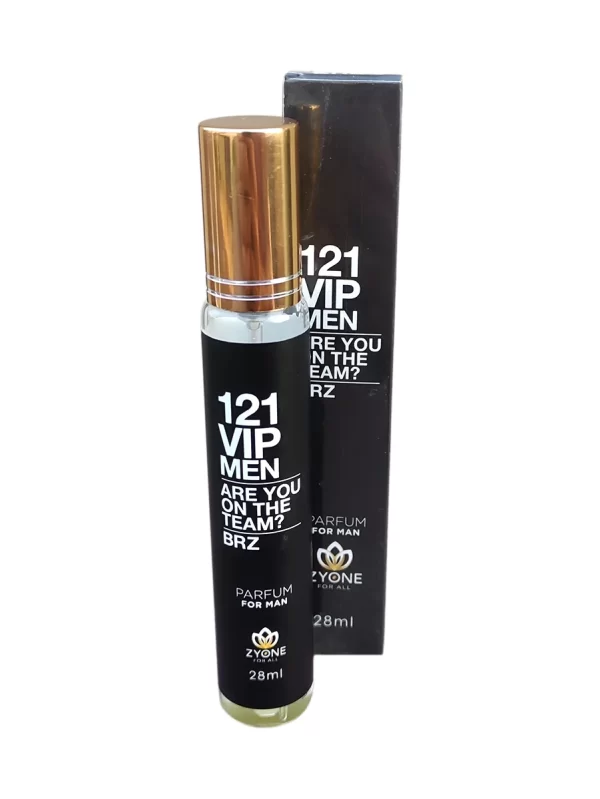 Perfume Masculino Zyone 121 Vip Men 28 ML Alta Fixação Eau de Parfum EDP - Image 3