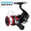 SHIMANO-SIENNA Spinning Fishing Reel, Original, Água Doce do Mar, 2000, 2500, 3000, 4000