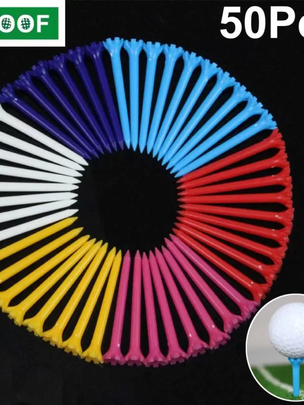 Suporte para camisetas de golfe, peça de substituição para dirigir, acessórios para tacos de golfe de cor aleatória, 50