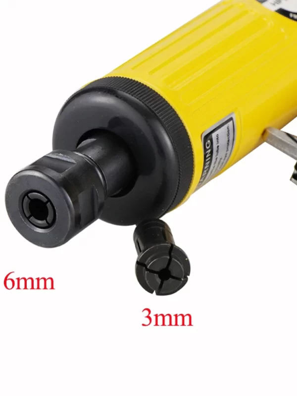 HIFESON 1/4" Pneumatic Die Grinder Air Die Grinder Grinding Mill Engraving Tool Polishing Machine for Pneumatic Tools - Imagem 5