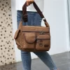 Sacos de ombro de lona dos homens casuais tote viagem crossbody saco de luxo mensageiro sacos moda alta qualidade bolsa