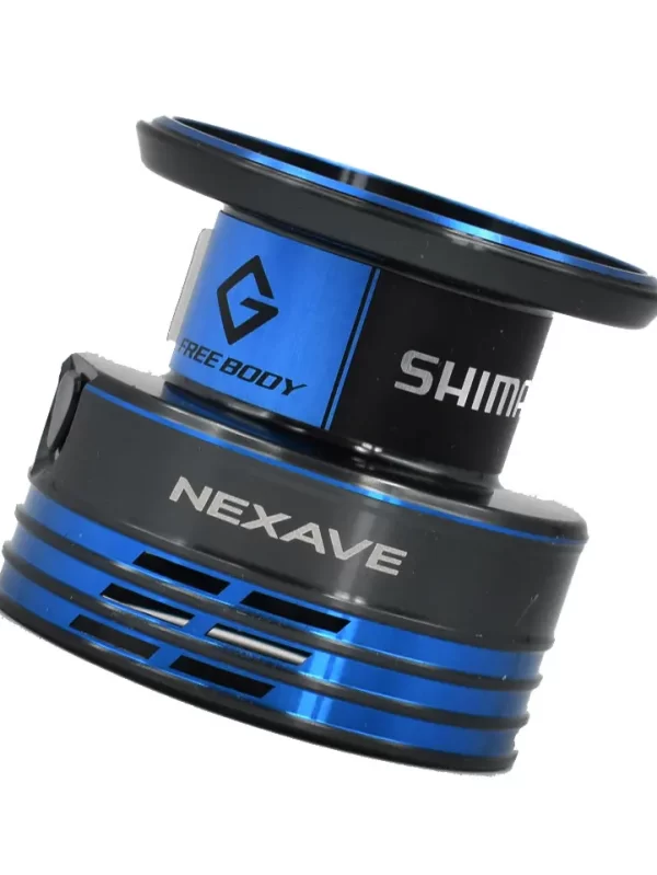 Carretel de pesca giratório Shimano NEXAVE, AR-C Spool, água do mar e água doce, 5.0:1/5, 2:1, 5.8:1/6.2:1, 3 + 1BB, 1000-C5000HG, 2021 - Image 3