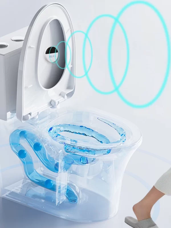 Bathroom Accessories Infrared Smart Wireless Flush Valve Household Defecation Sensor Flusher Toilet Automatic Flushing Sensor