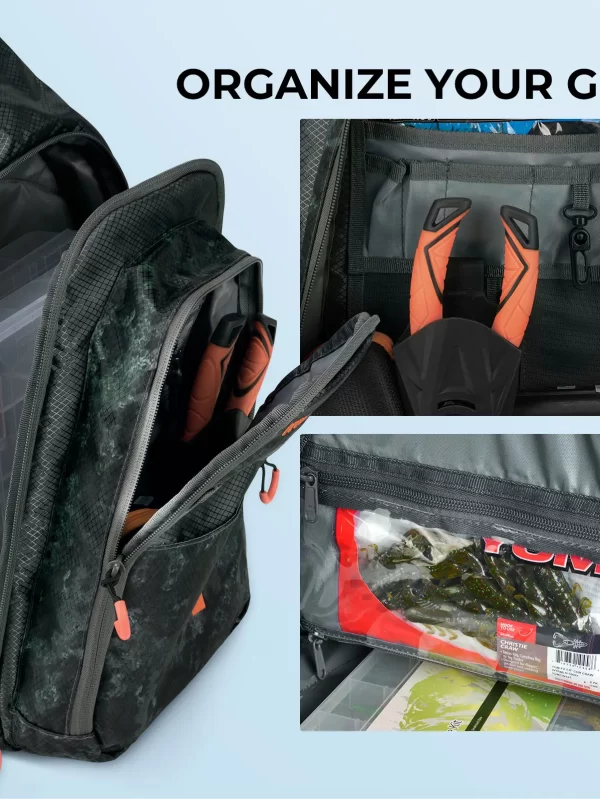KastKing Pond Hopper Sling Tackle Bag Outdoor Shoulder and Cross for Pond Hopper Hiking Hunting Camping - Image 2