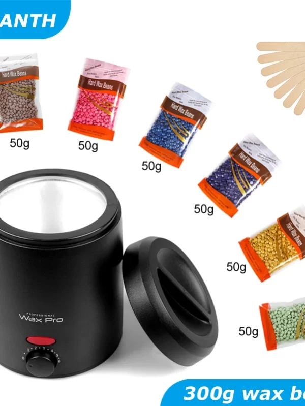 Warmer Depilatory Waxing Beans Melting Machine Fast Wax Heater For Hair Removal Wax Beans Pot Depilation Paraffin Waxing Heater