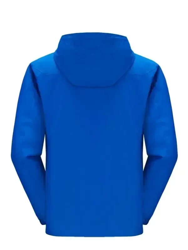 Autumn Winter Men's Thin Hooded Windbreaker Coat Windproof Waterproof Outdoor Jackets Men's Tactical Clothing - Image 4