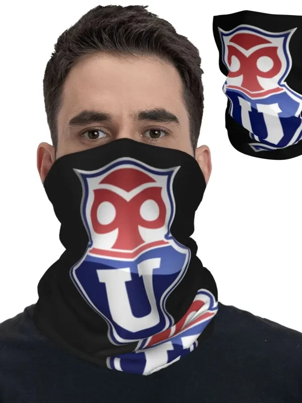 Balaclava impresso para homens e mulheres, Balaclava Unisex do Chile, Lenço para caminhadas de inverno, Capa facial, Bandana para adulto, Santiago impresso