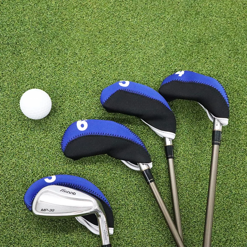 Golf Ferro Cabeça Cobre, Putter Headcover, Headcover Protector, Leve, Durável, Portátil, Ferros Universal Clubes, 10Pcs Set - Image 3