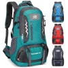 Mochila de caminhada resistente à água para homens e mulheres, camping, ao ar livre, esporte, viagens, montanhismo, 60L