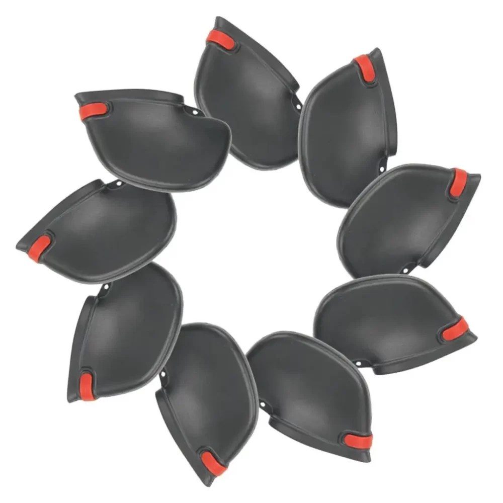 Tampa protetora Sock para Golf Club, Iron Club Acessórios, PVC, 9 Pcs por Set - Image 2