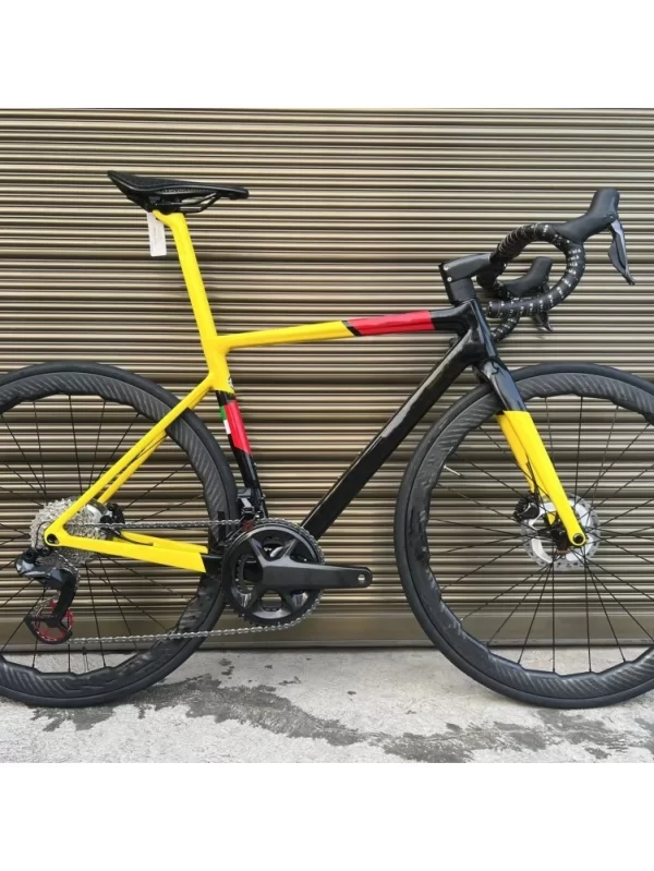 Road Carbon Full Bike Racing Bicycle Rim, Freio a Disco, 700c, Rodas com Groupset, Bicicletas Completas, Logotipo Personalizado, V3rs - Image 2