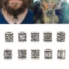 Antique Norse Dreadlock Beads para Barba Pulseira de Cabelo e Colar, Viking Liga Beads, Beading Suprimentos, 10pcs por pacote