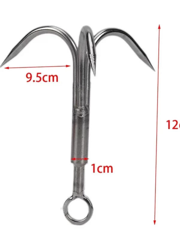 Montanhismo Escalada Ferramentas, Outdoor Anchor gancho Fecho, Grappling Tackle para Barco de Pesca, Escalada Garra Acessórios, 1Pc - Image 3