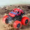 Inércia Four Wheel Drive Off Road veículo Mini 360 Spins Friction Truck, plástico Crashworthiness modelo brinquedo para crianças, presente de aniversário
