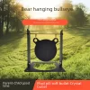 Idpa Shooting Training Bear Hanging Target Outdoor Water Gel Soft Egg Mudball Metal Large Target Training Soft Bullet