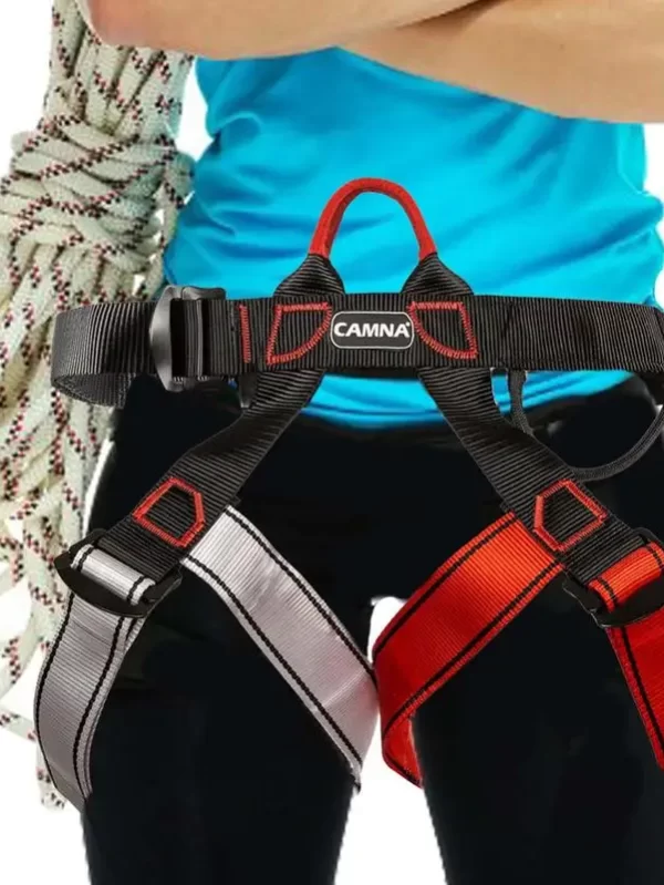 Metade do Corpo Escalada Harness, Cintura de Segurança para Montanhismo, Escalada, Grosso, Rapel Largo, Cinta De Árvore
