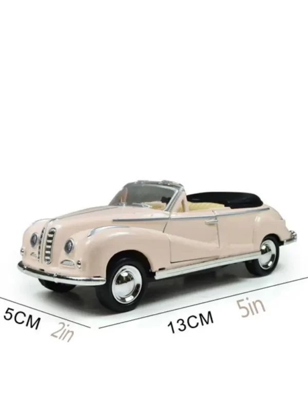 Mini Liga Diecast Car Model, Coleção Vintage, Arte Retrô, Brinquedos de carros antigos, Presente para meninos, 1:32, Clássico - Image 6