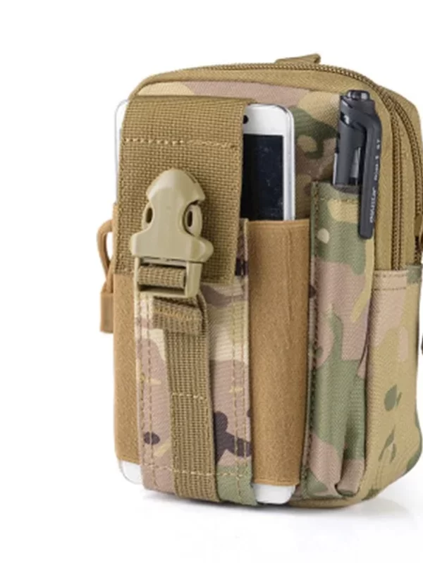 Cinto Tático Molle Bolsa para Homens, Pacote de Cintura, Bolso Pequeno para Sobrevivência, Bolsa de Ferramentas, Viagem, Acampamento, Caça - Image 5