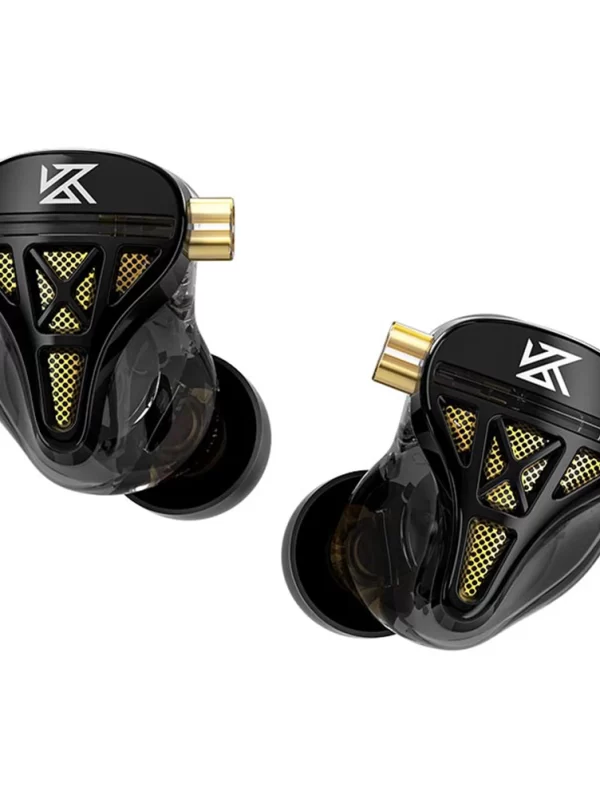 KZ-DQS fone de ouvido com fio, cancelamento de ruído, baixo Earbuds, esportes, jogo, música, profissional, monitor, 3.5mm plug - Image 2
