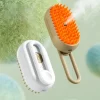 Vapor Pet Grooming Comb, Escova Do Cão, Spray De Água Elétrica, Gatinho De Silicone Macio, Escova De Banho, Massagem, Removedor De Cabelo, Gato