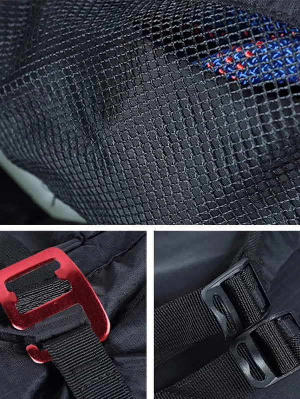 Outdoor Escalada Corda Bag, Folding, impermeável Escalada Equipamento, Bolsa para Camping, Montanhismo - Image 6