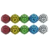 D12 Dice Set para Jogos de Tabuleiro, Dragão, Rpg, Dados, Jogos, Natal, Aniversário, 12 Lados, 10Pcs