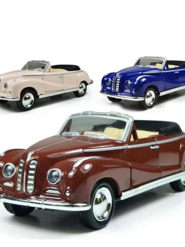 Mini Liga Diecast Car Model, Coleção Vintage, Arte Retrô, Brinquedos de carros antigos, Presente para meninos, 1:32, Clássico - Image 4