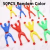 5-50 Pcs/set 8.5cm Sticky Toy Window Men With Sticky Hand 3 Toys Color And Years Over Plastic Suitable Feet For Children