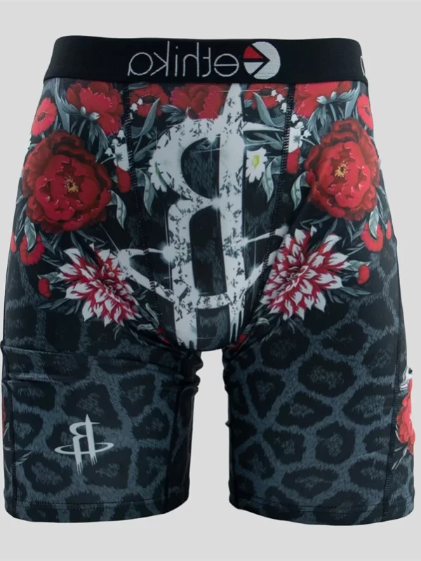 Roupa Interior Sexy Respirável dos homens, Calcinhas Masculinas, Lingerie Masculina, Cuecas, Moda Estampada Boxers Trunks, Plus Size, L-XXXL - Image 4