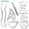 Aço inoxidável Gua Sha Raspador Board, Terapia IASTM, Ferramentas De Massagem, Massageador De Tecido Profundo, Guasha, Recuperação De Fascia, Relaxamento Muscular