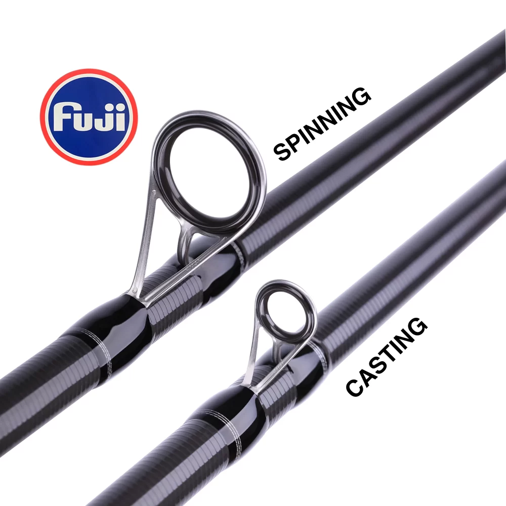 BUDEFO-Maximus Lure Vara De Pesca, Carbono Spinning Baitcasting, Guia Fuji, Viagem Lure Rod, 1.8m, 2.1m, 2.4m, 2.7m, 3.0m, 30T, 3-50g, ML, M, MH - Image 4