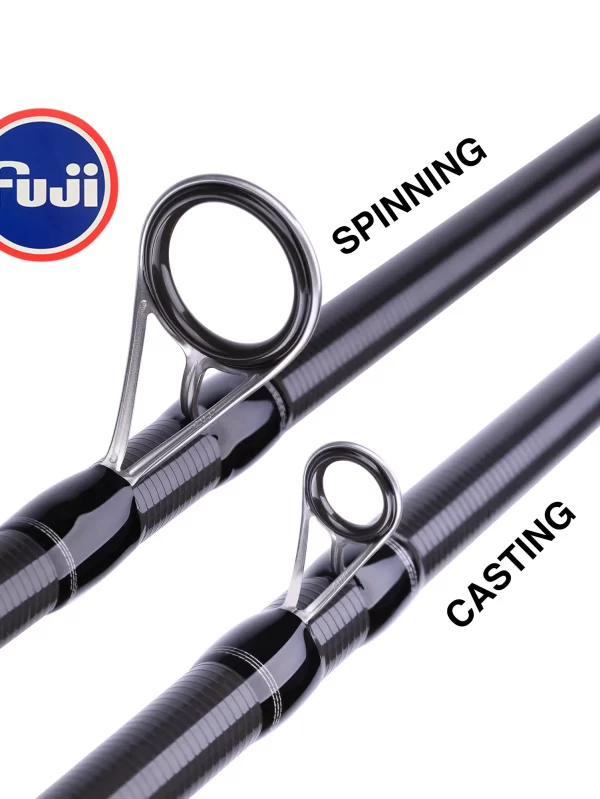 BUDEFO-Maximus Lure Vara De Pesca, Carbono Spinning Baitcasting, Guia Fuji, Viagem Lure Rod, 1.8m, 2.1m, 2.4m, 2.7m, 3.0m, 30T, 3-50g, ML, M, MH - Image 4