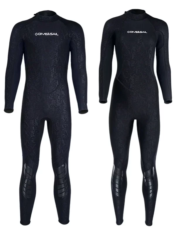 Diving Suit1.5MMWarm One-Piece Long Sleeves Snorkeling Suit Cold-Proof Outdoor Surfing Thickened Diving Suit - Image 5