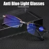 Anti óculos de luz azul para homens e mulheres, Filtro de bloqueio, Reduz óculos, Strain Clear, Gaming, Óculos de computador