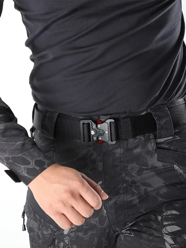 Men Belt Army Outdoor Hunting Tactical Multi Function Combat Survival High Quality Marine Corps Canvas For Nylon Male Luxury - Image 6