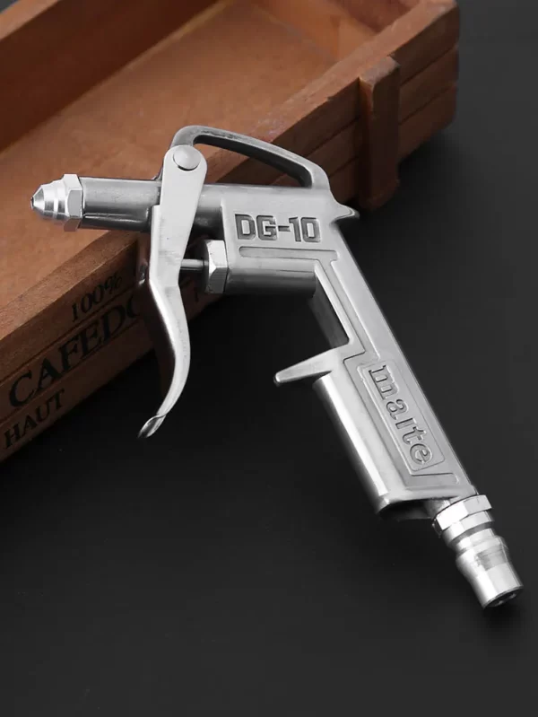 Portable Handheld Dust Blower Aluminium Alloy Practical Pneumatic Cleaning Tool High Pressure Powerful Household Supplies