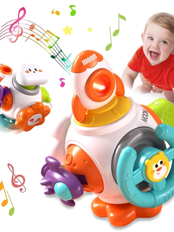 Montessori Toy Educational Learning Busy Cube Hand-on Ability Training Lock Box Fine Motor Skill Development Cube Toy for Kids