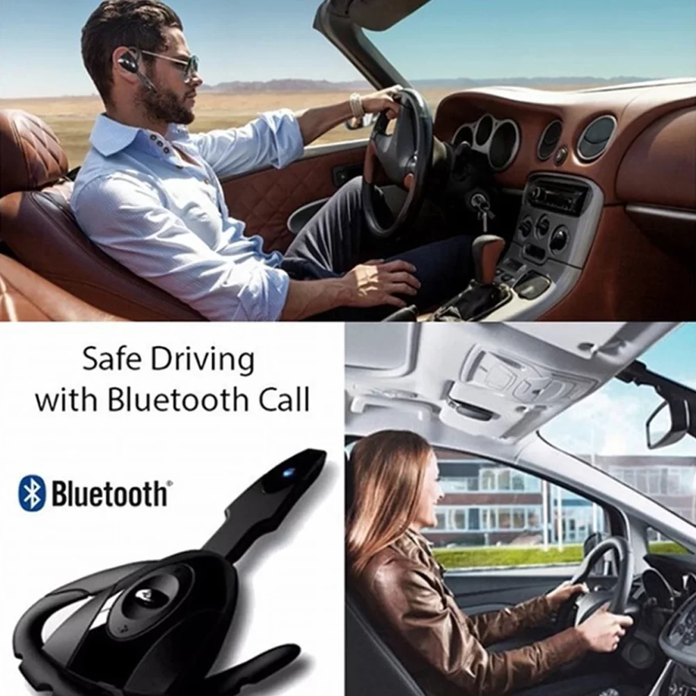 Condução sem fio Earbuds com cancelamento de ruído com microfone, USB Mini Music Headset para motoristas de caminhão, Gaming Earphones - Image 2