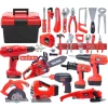 DIY Pretend Play Toy Simulation Repair Tools Set Electric Drill Screwdriver Tool Repair Toolbox Educational Toys For Children Ki