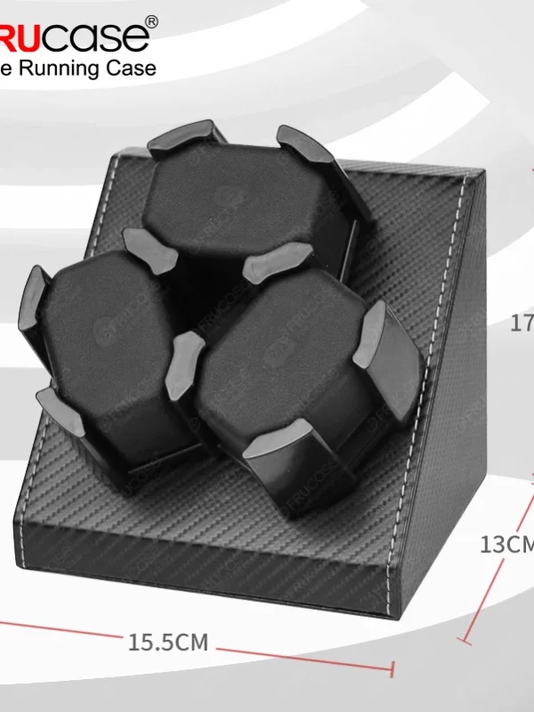 FRUCASE PU Watch Winder for automatic watches automatic winder 3 watches - Image 3