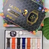 X10 Ultra3 Smartwatch com Case, 7 em 1 relógio inteligente, 49mm, tela de toque completa, relógio esportivo 9, novo