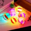 Glowing LED Chew Ball para animais de estimação, Brinquedo do cão, Puppy Bouncy, Brinquedo molar, Bola de luz colorida, Brinquedos interativos para gatos, Cães pequenos