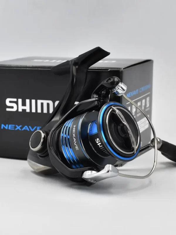 Carretel de pesca giratório Shimano NEXAVE, AR-C Spool, água do mar e água doce, 5.0:1/5, 2:1, 5.8:1/6.2:1, 3 + 1BB, 1000-C5000HG, 2021 - Image 6