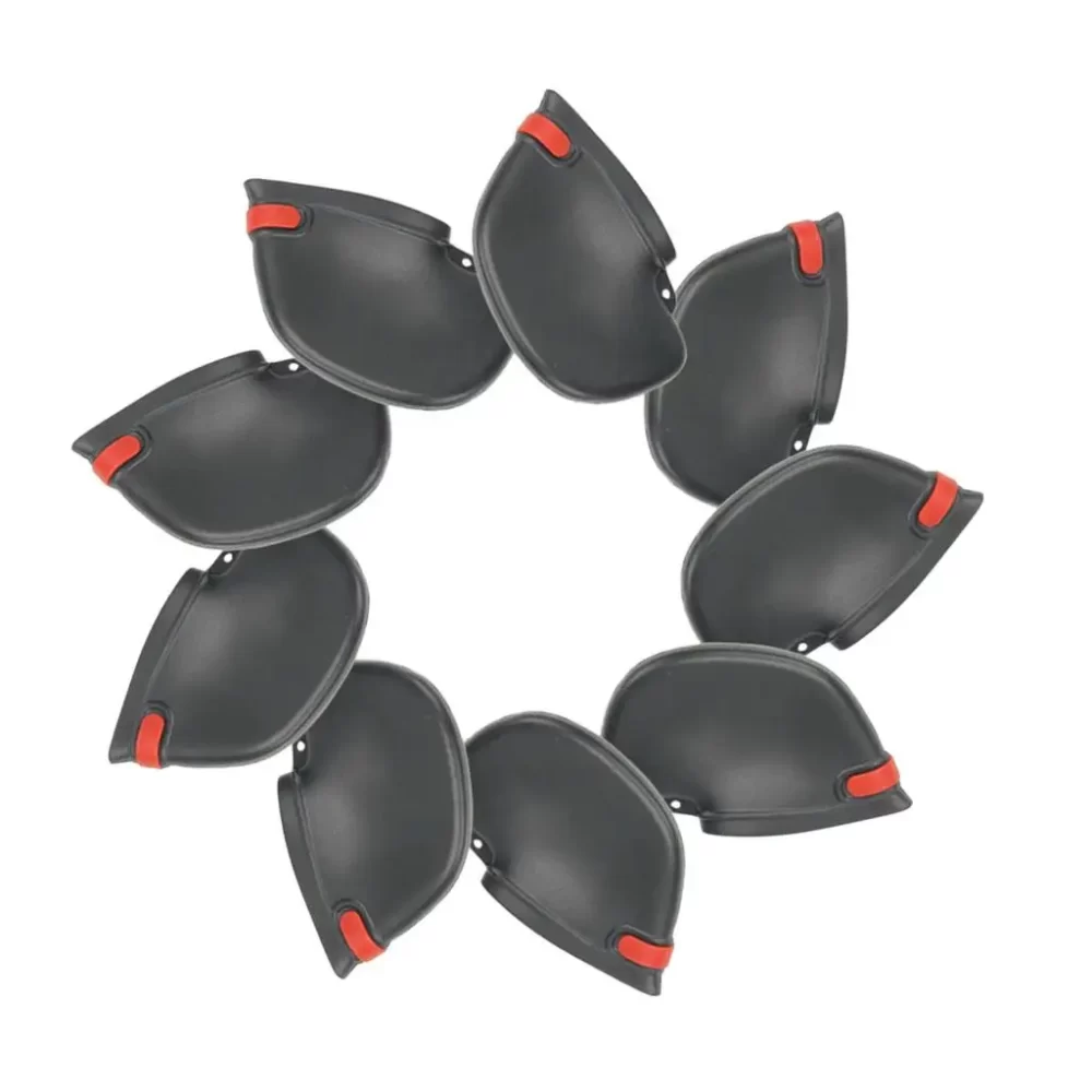 Tampa protetora Sock para Golf Club, Iron Club Acessórios, PVC, 9 Pcs por Set - Image 3