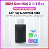 Android Auto Wireless Adapter Newest Mini Body Smart AI Box Car OEM Wired Android Auto To Wireless USB Dongle for Toyota Volvo