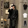 Casual Versatile Trendy Men's Suits Hong Kong Style Lightweight Spring Summer Fashion Western-style Clothes For Men