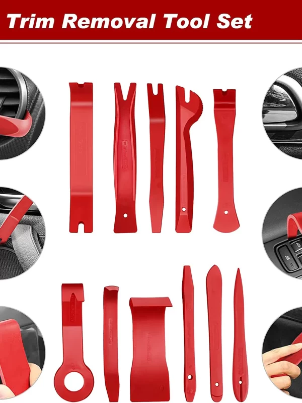 Car Complete Tool Kit Door Open Grabber Lockout Lock Pick Set Long Range Reach Hooking Key Lost In Truck Air Wedge Bag Pump Tool - Image 2