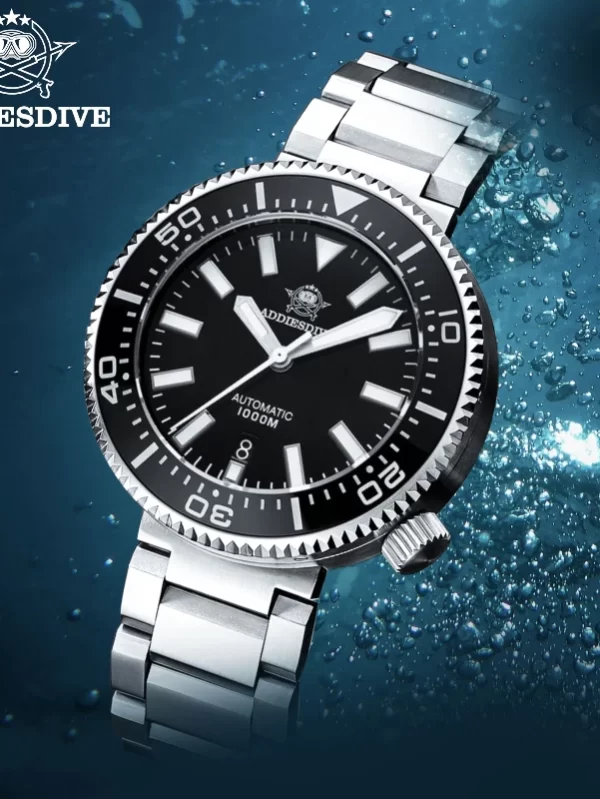 ADDIESDIVE Men's Luxury Watch 1000m diver's watch Waterproof luminous Sapphire Glass reloj hombre Automatic Mechanical Watches - Image 2