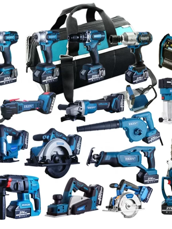 Power drill tools combo kit cordless combo 20-v lithium ion cordless combos kits