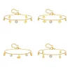 Pulseira De Zircão De Aço Inoxidável, Abacaxi, Borboleta, Árvore Da Vida, Luz Pingente De Cacto, Artesanato De Luxo, Pulseiras Coreanas, Jóias